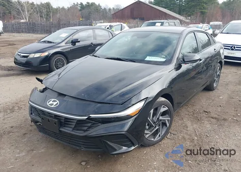 2025 Hyundai Elantra Sel Sport из США, поврежденный, VIN KMHLM4DG4SU022381